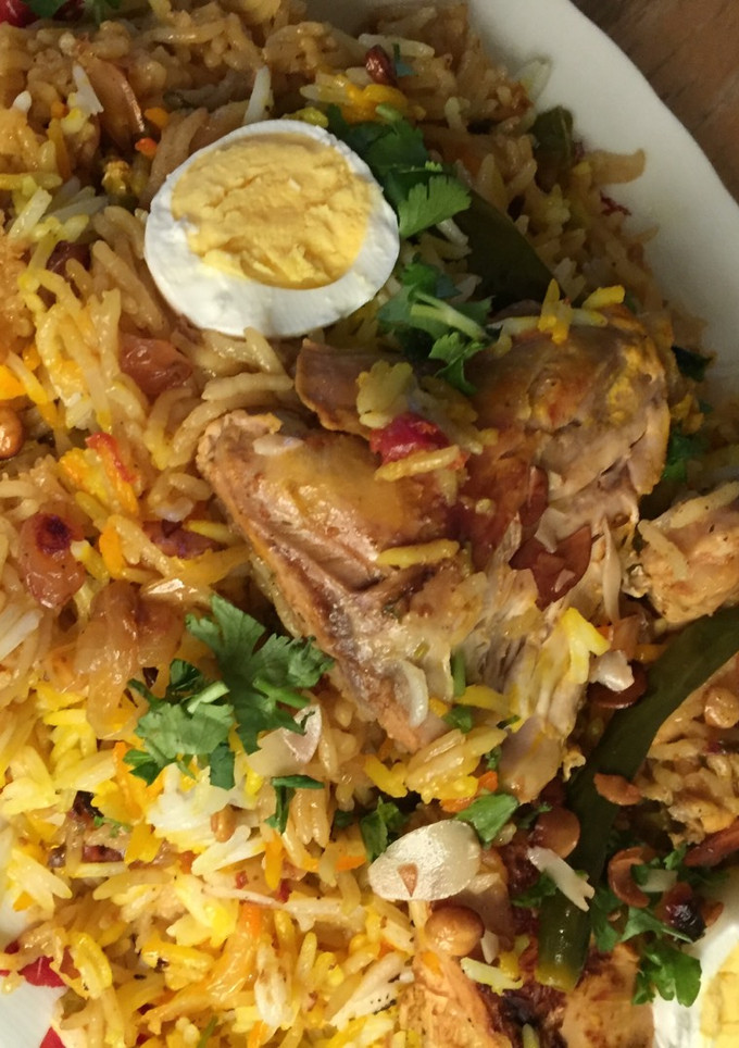 صورة لوصفة برياني الدجاج بطريقتي 🍲🥘