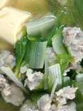 แกงจืดผักกาดขาวเต้าหู้หมูสับ