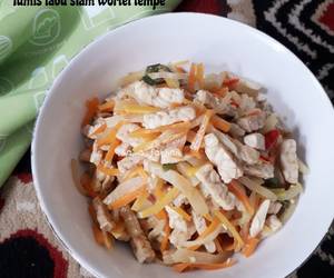 Resep Terbaik Tumis labu siam wortel tempe Sedap