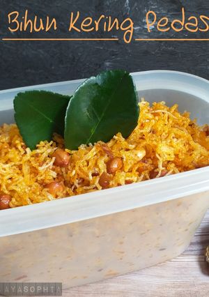 Foto resep Bihun Kering Kacang Pedas