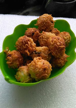Foto resep Bola2 rambutan mie