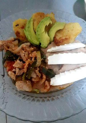 Una foto de Bistec a la mexicana