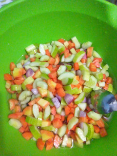 Foto resep Acar sayur mentah