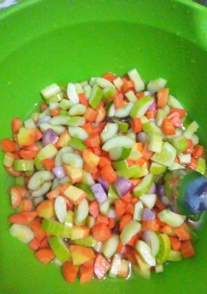 Foto resep Acar sayur mentah