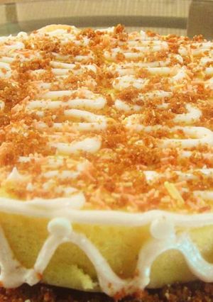 A picture of Orange cake.