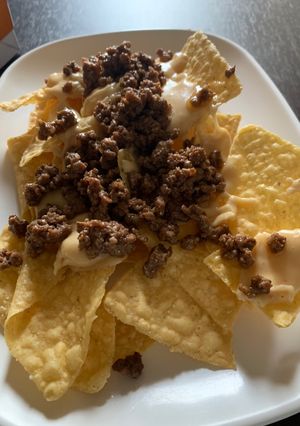 A picture of Beefy Nachos.