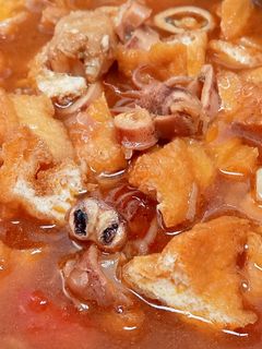 Foto resep Tahu dan Cumi asam manis