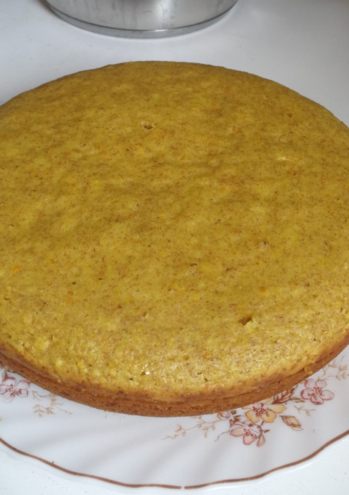 Una foto de Bizcocho de naranja