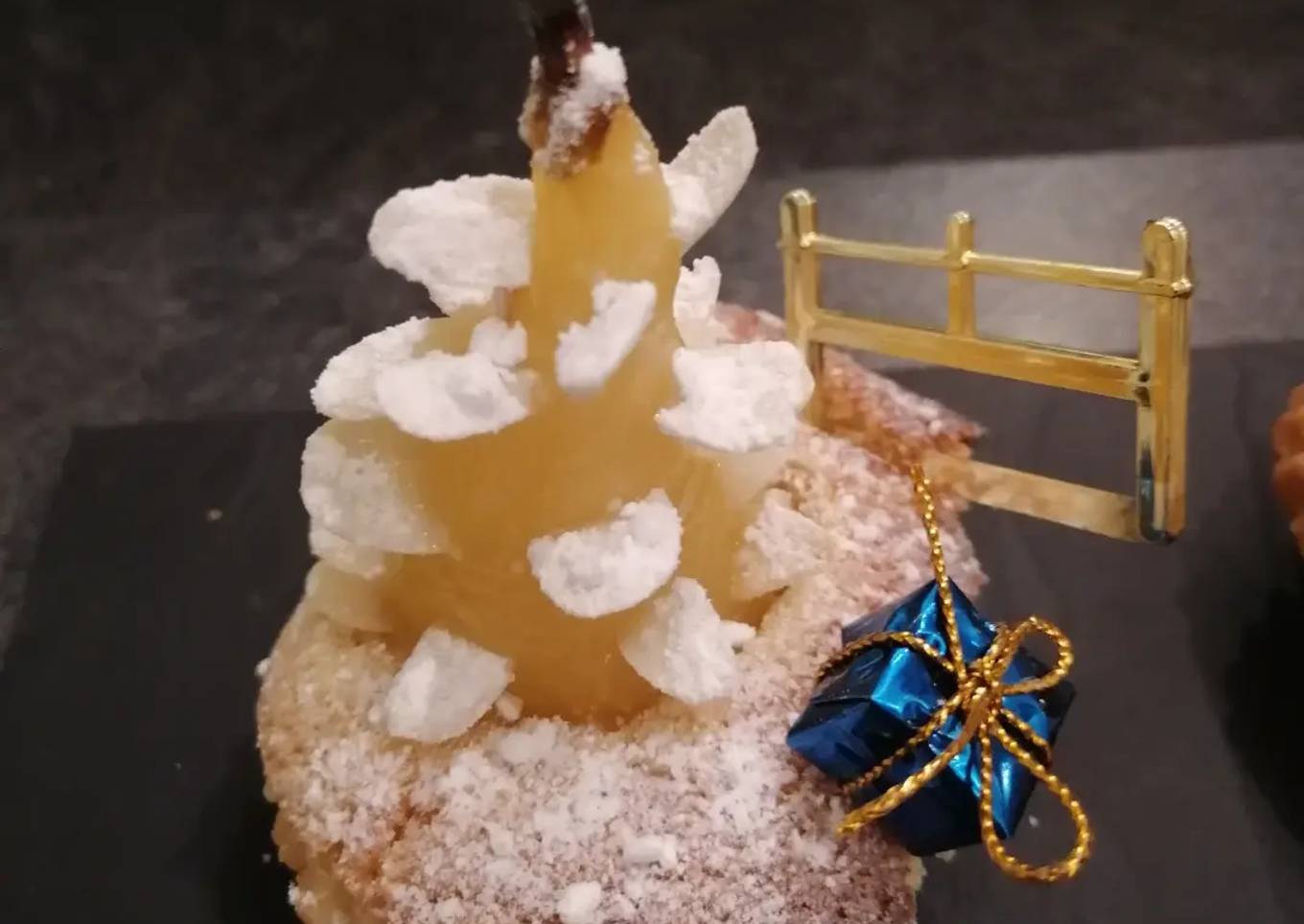 Amandine aux poires façon Noël 🎄
