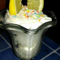 Una foto de Mousse de limón