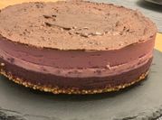 A picture of blackberry cake