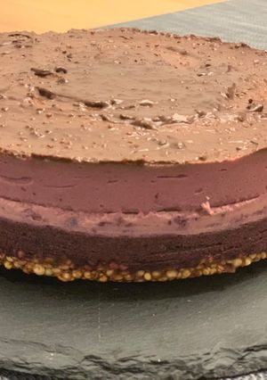 A picture of Vegan cake (no allergens).