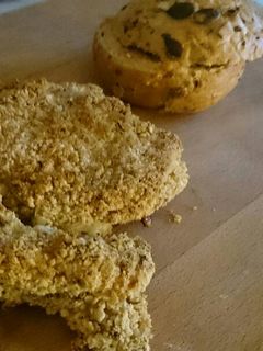 Una foto de Libritos de pavo rebozados al horno