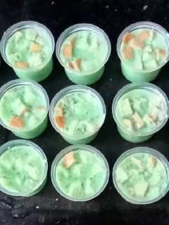 Foto resep Puding susu selasih dengan roti tawar