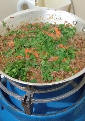 A picture of Minced meat.