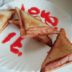 A picture of Potato sandwich#my kid's favoriterecipe.