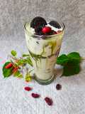 Mulberry Oreo Creamy Matcha