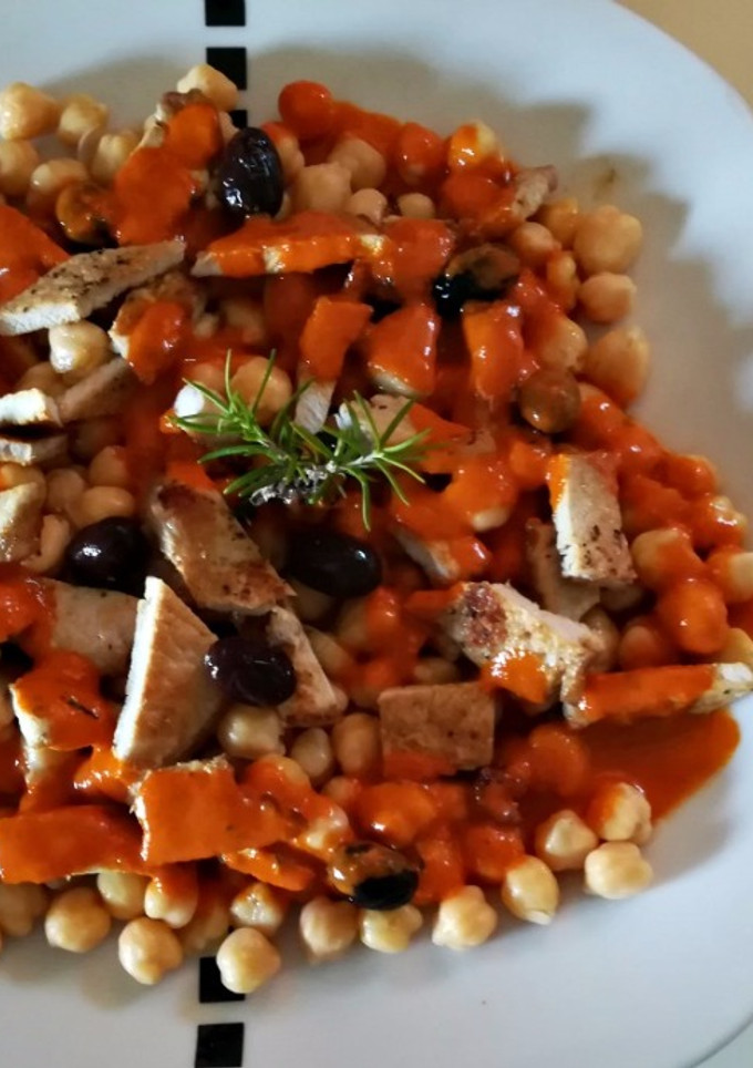 Una foto de Lomo frío  con salsa picante