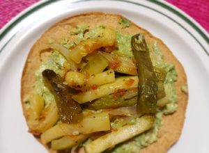 Una foto de Calabacitas con rajas de poblano versión light