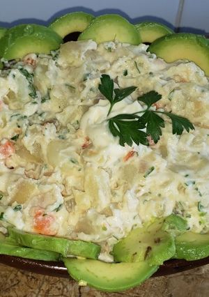 Una foto de Papas mayo