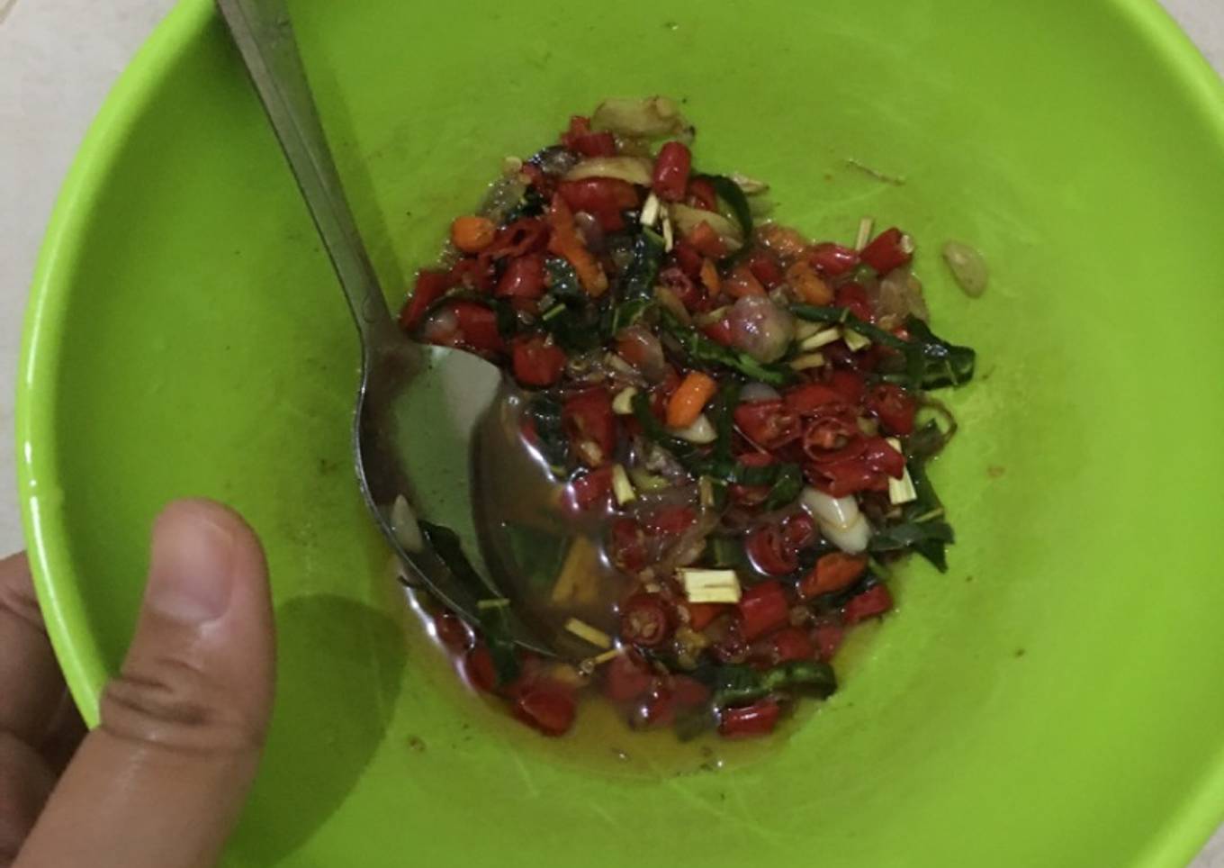 Resep membuat sambal matah enak mantap