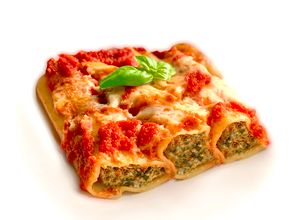 Foto di Cannelloni ripieni di ricotta e spinaci