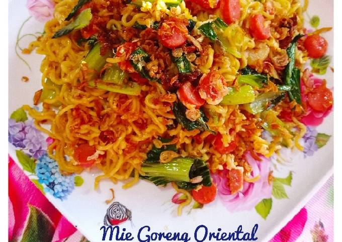Yuk intip, Cara termudah buat Mie Goreng Oriental  enak