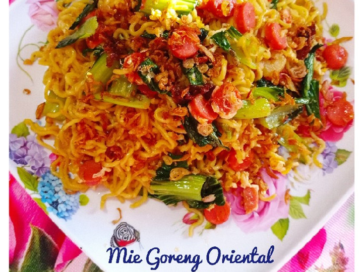 Yuk intip, Cara termudah buat Mie Goreng Oriental  enak