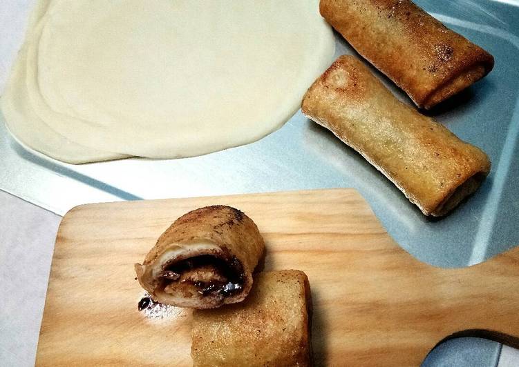 Kulit lumpia dari putih telur