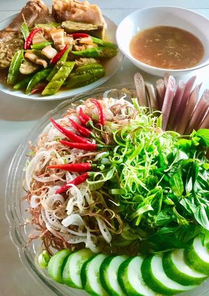 Hình của món Mắm kho.