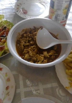 Une photo de Escalope de dinde en sauce