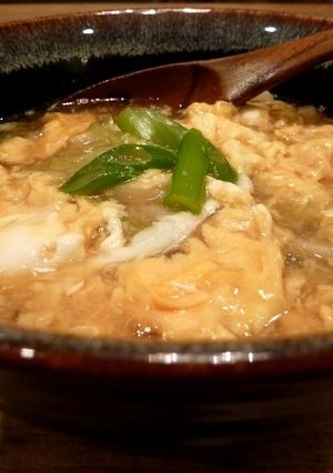 A picture of Perfect for Colds! Easy Fluffy Egg Drop Udon.