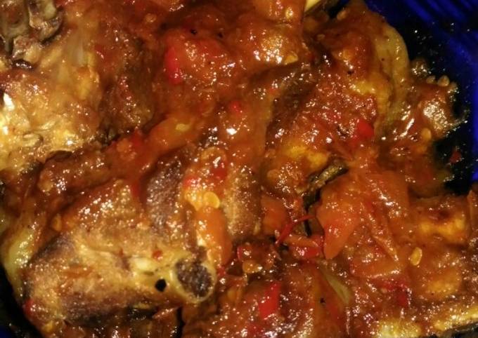 Ayam goreng saus tiram khas gorontalo