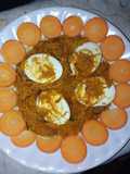 Carrot egg curry