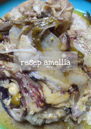 Foto resep Gulai kepala ikan bumbu bamboe