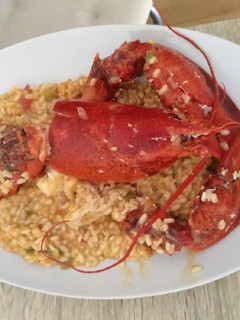 Una foto de Arroz con Bogavante