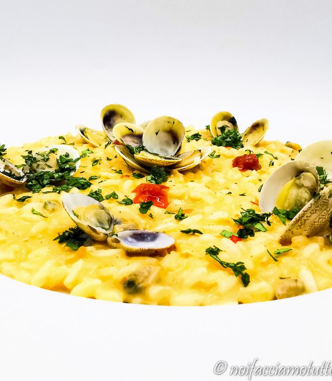 Foto di Risotto Vongole e Nduja mantecato al Mascarpone