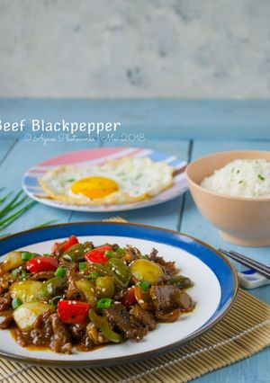 Foto resep Sapi Lada Hitam
