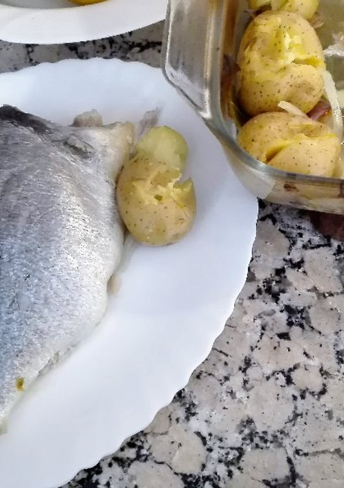 Una foto de Dorada al horno