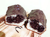 Budín marmolado bañado en Chocolate