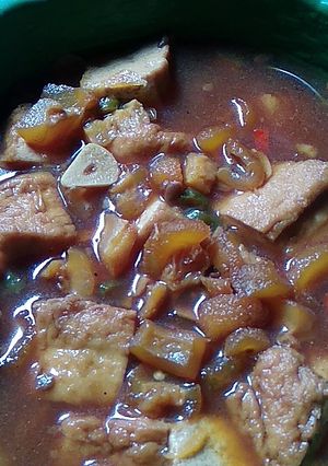 Foto resep Oseng kikil tauco