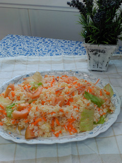 Una foto de Ensalada de arroz