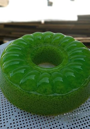 Foto resep Puding Lumut ekonomis (Anti Gagal)