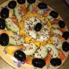 A picture of Fruits salad.