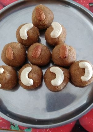 A picture of Churma Ladoo.