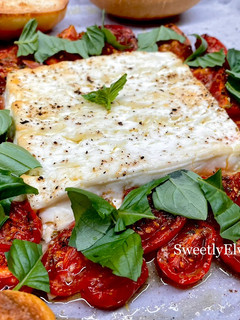Foto di Feta al forno con pomodorini