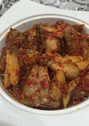 Foto resep Ayam Balado Kentang