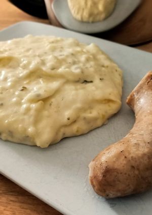 Une photo de Saucisse purée au Cook Expert