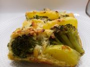Una foto de brocoli cebollin