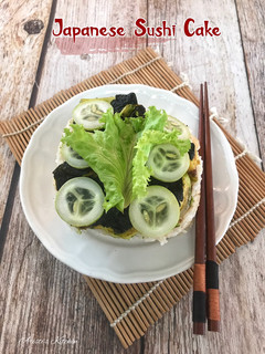 Foto resep Japanese Sushi Cake